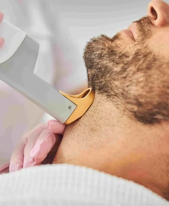 Beard Line With Neck Hair Removal